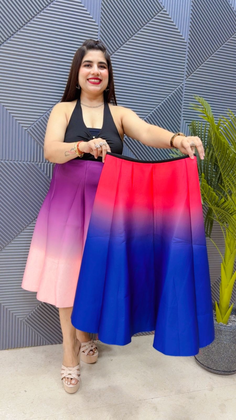 BEAUTIFUL SKIRT GGR4598 Girls Glitters