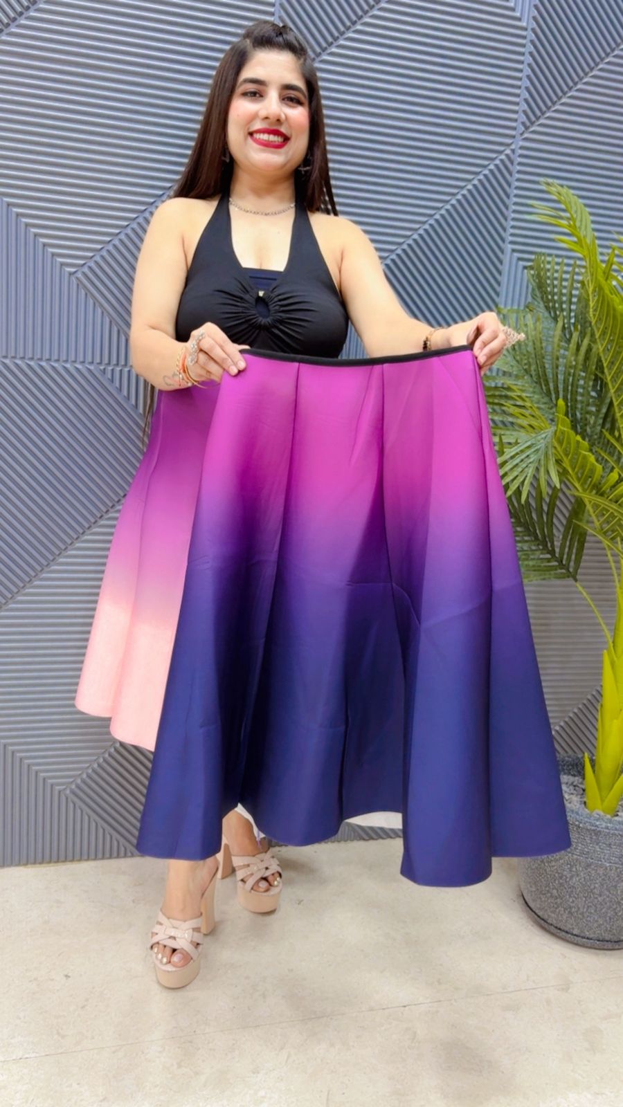 BEAUTIFUL SKIRT GGR4598 Girls Glitters
