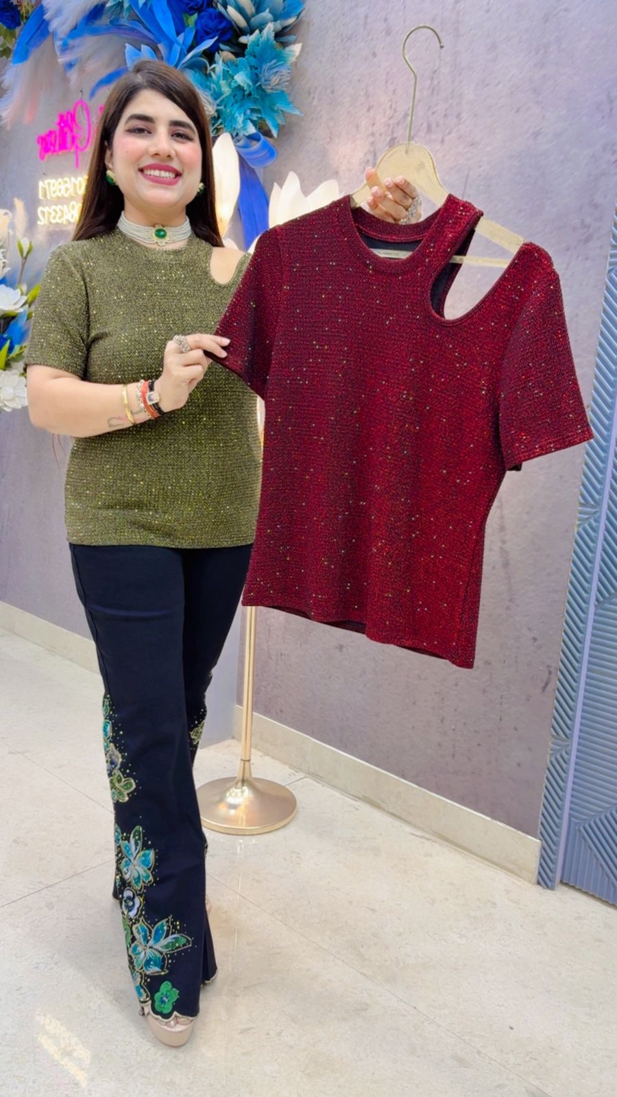 BEAUTIFUL TOP GGR4637 Girls Glitters