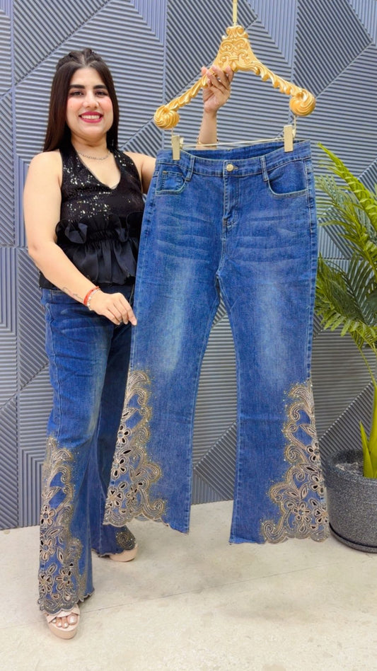 BEAUTIFUL JEANS GGR4652 Girls Glitters