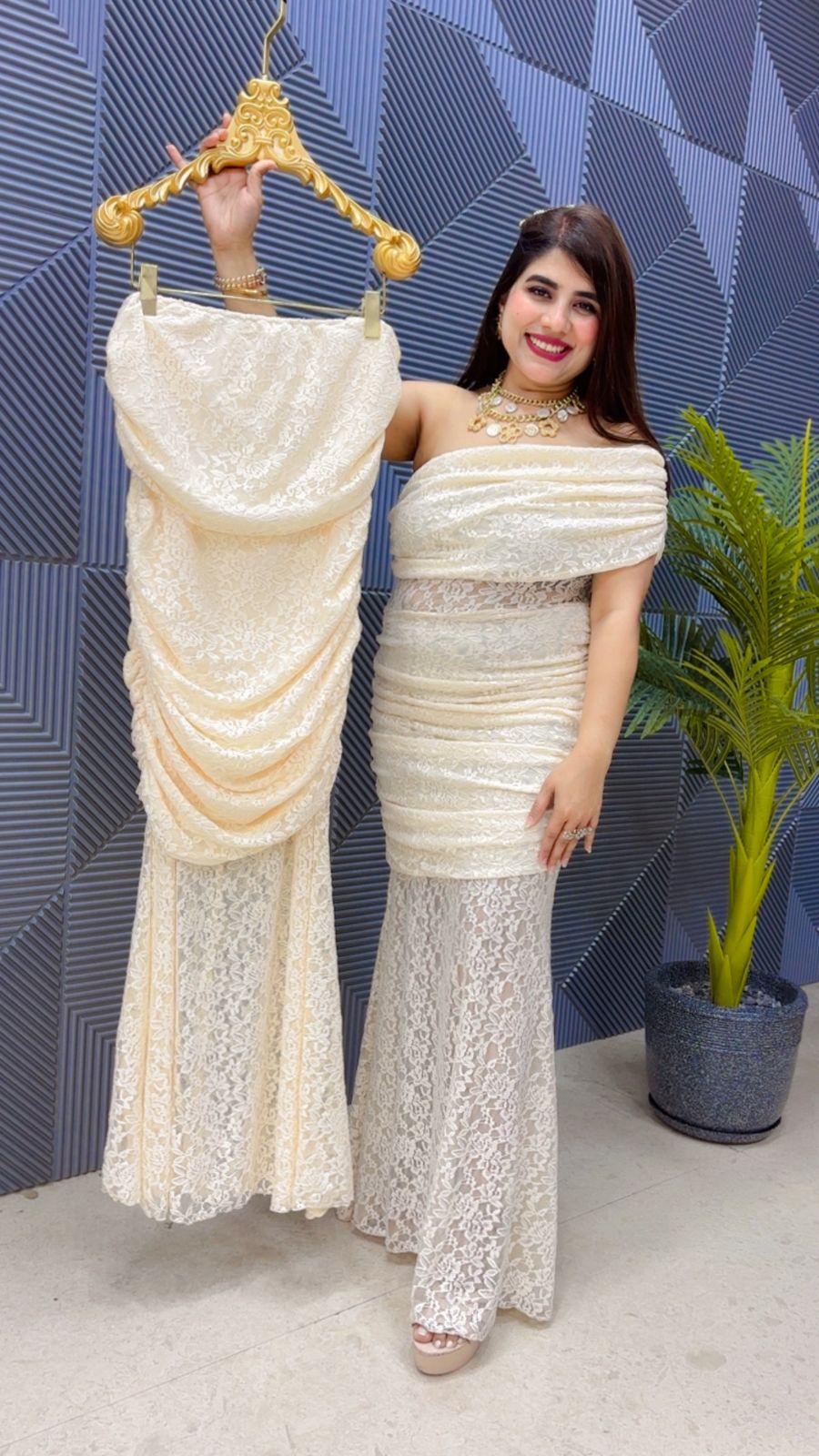 BEAUTIFUL ONE SHOULDER DRESS GGR4682 Girls Glitters