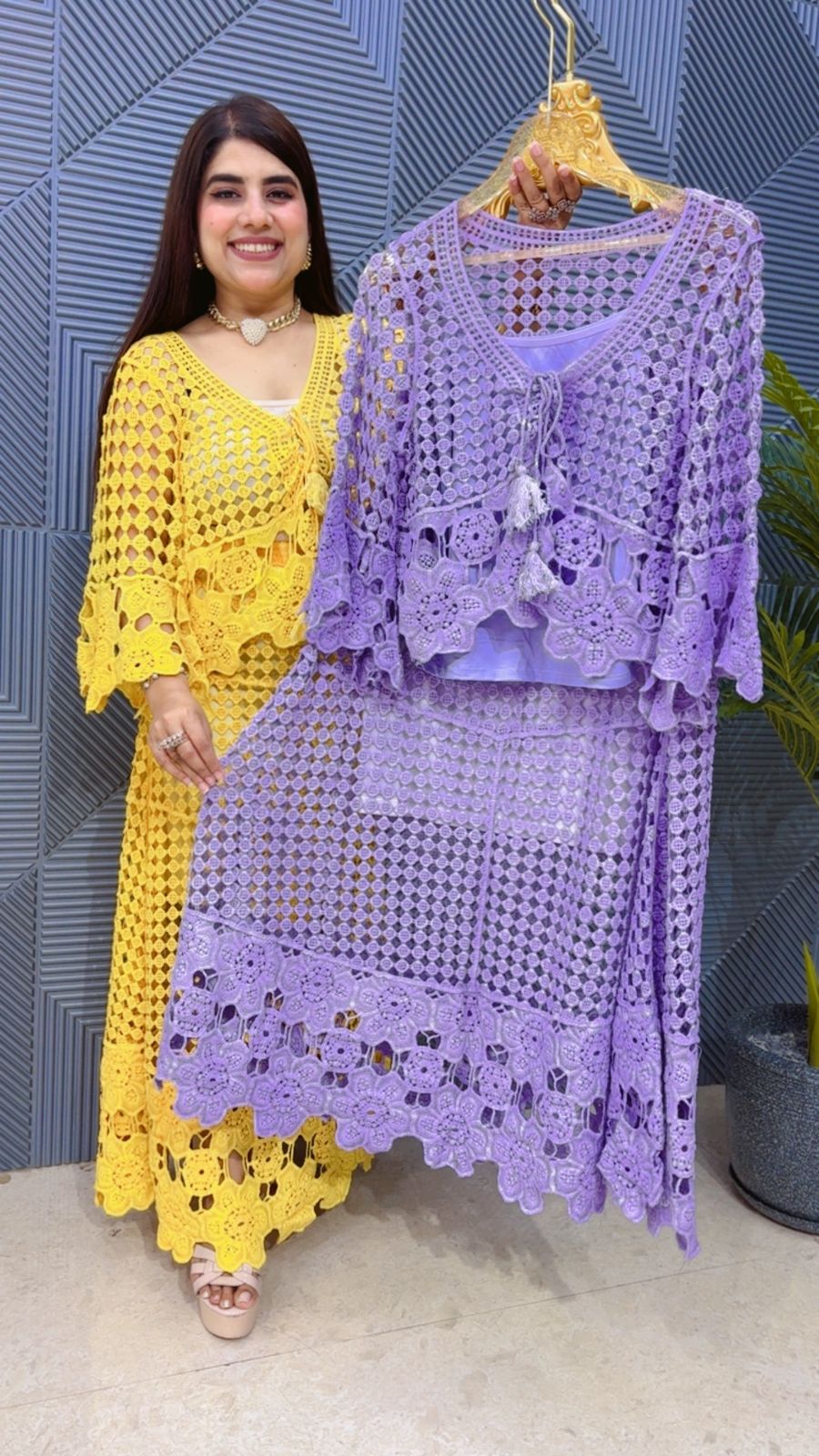 BEAUTIFUL QUERSIA SKIRT SET WITH INNER GGR4693 Girls Glitters