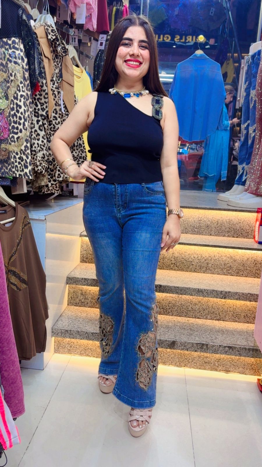 BEAUTIFUL TOP GGR4700 Girls Glitters