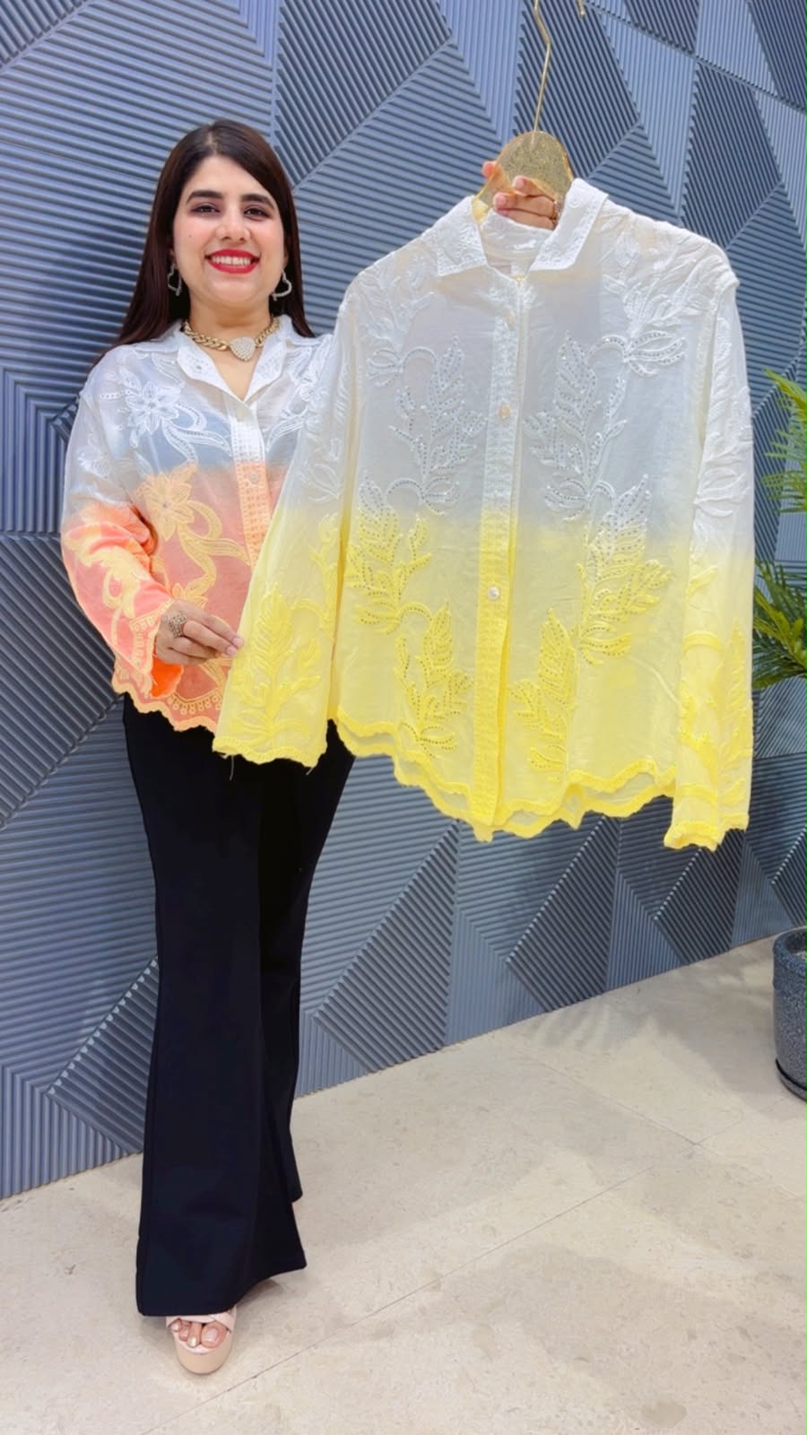 BEAUTIFUL COTTON SHIRT GGR4714 Girls Glitters