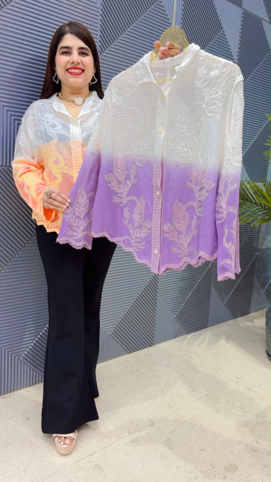BEAUTIFUL COTTON SHIRT GGR4714 Girls Glitters