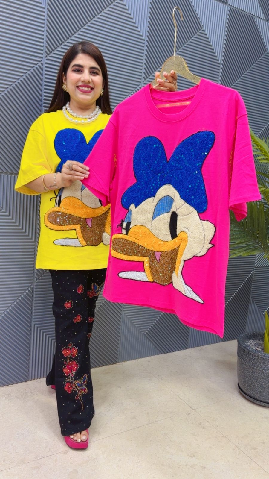 BEAUTIFUL DUCK T-SHIRT GGR4731 Girls Glitters