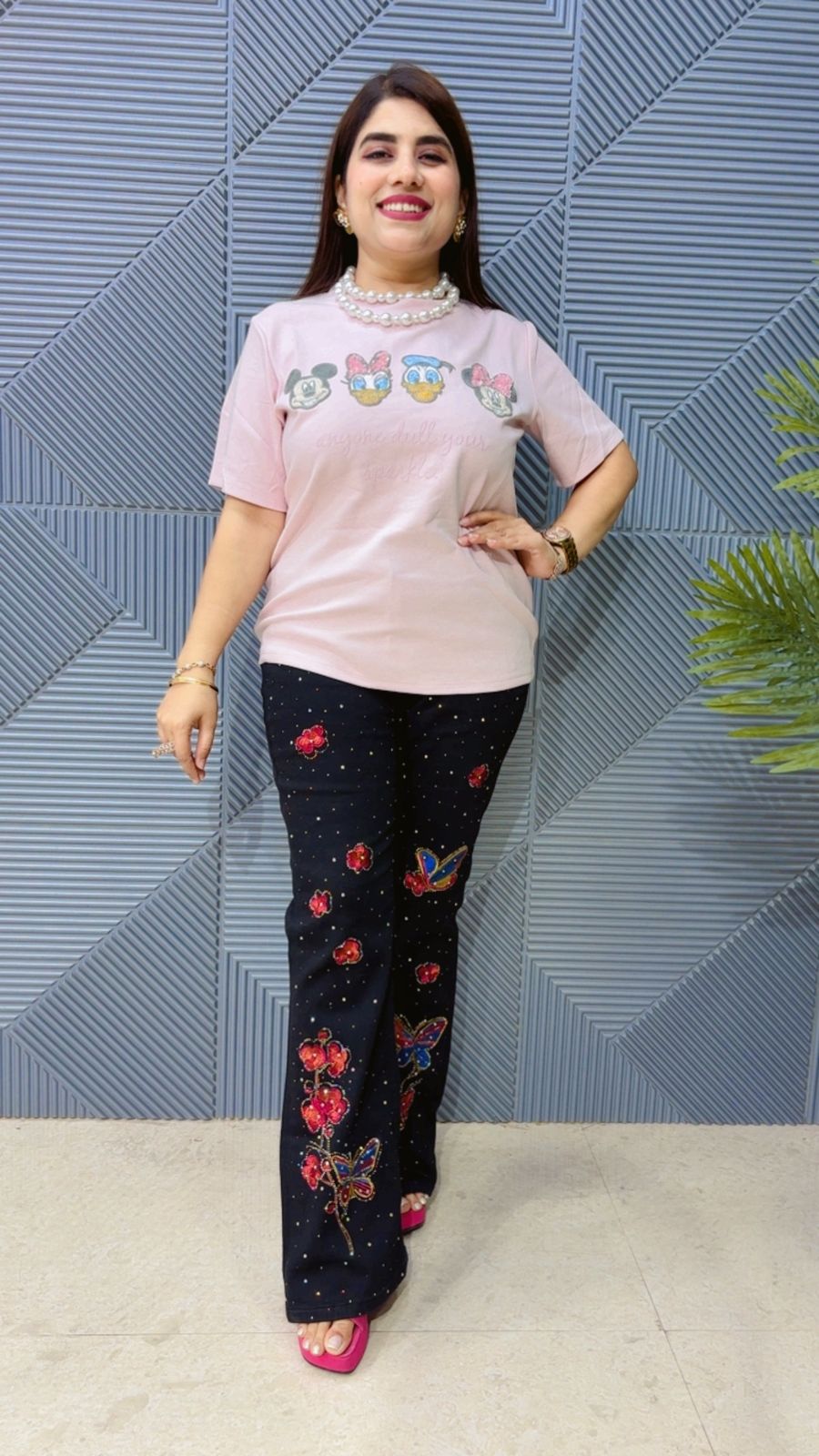 BEAUTIFUL MINI MICKEY T-SHIRT GGR4733 Girls Glitters
