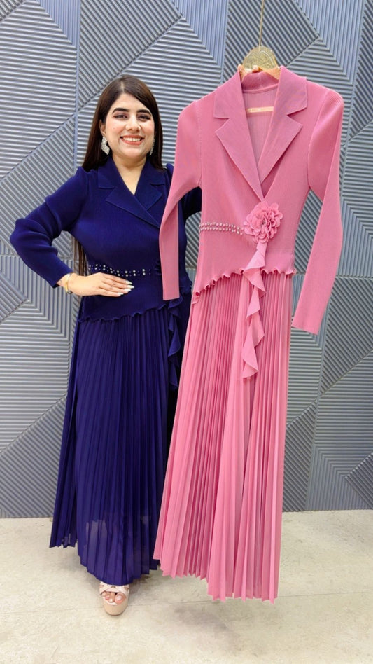 BEAUTIFUL WRINKLE DRESS GGR4761 Girls Glitters