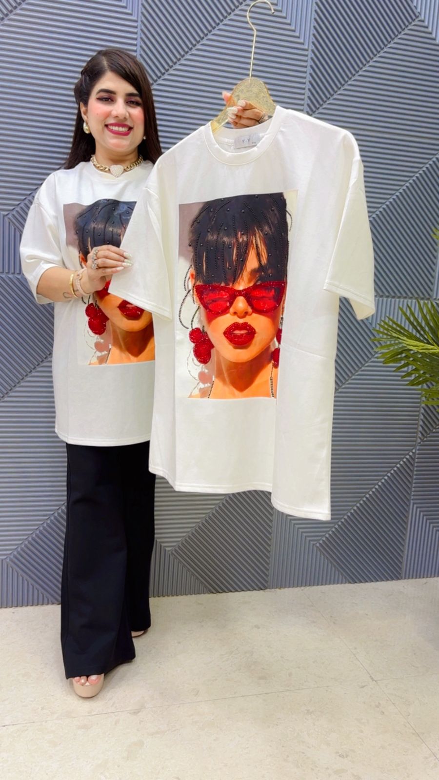 BEAUTIFUL T-SHIRT GGR4773 Girls Glitters