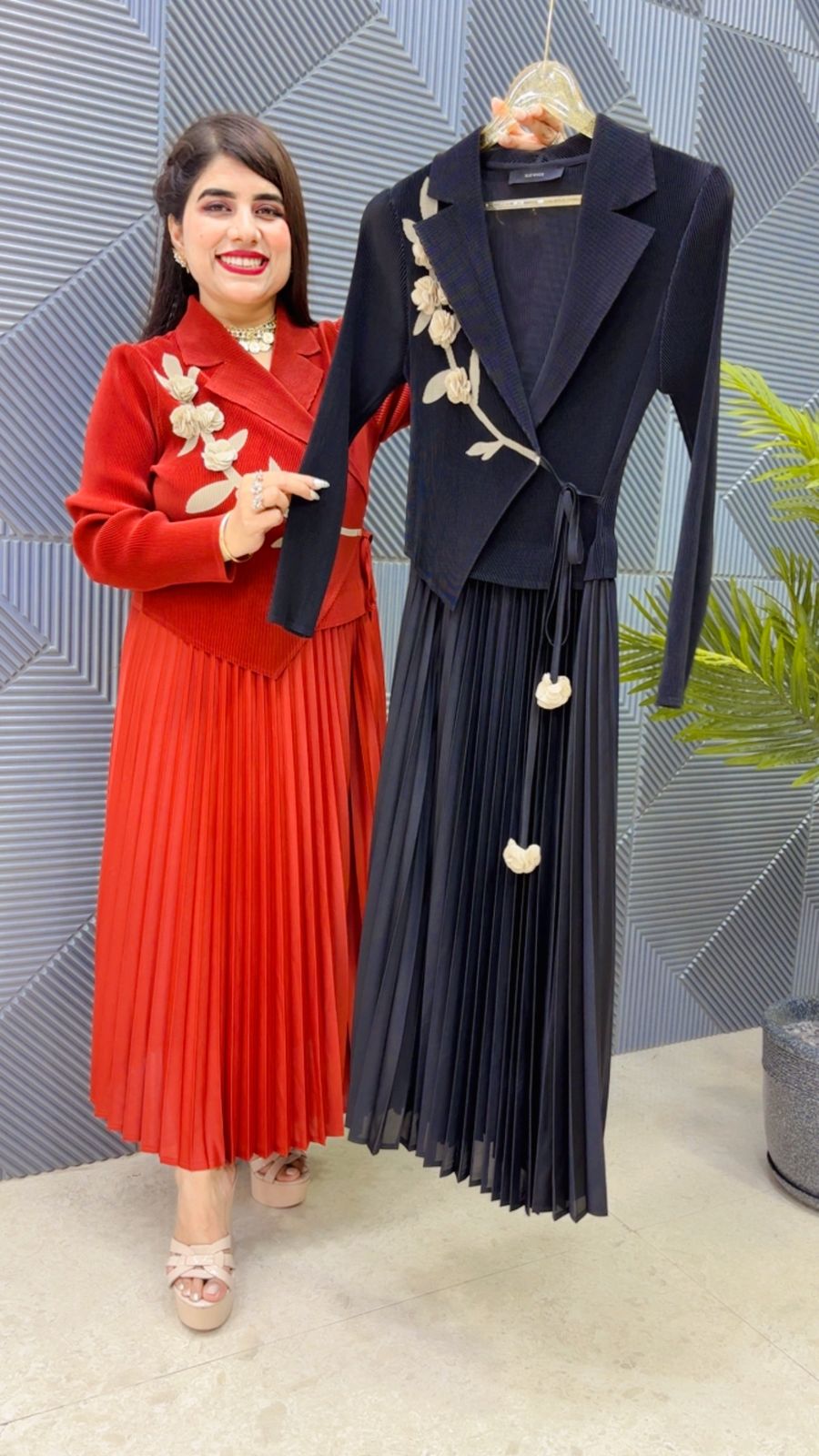 BEAUTIFUL WRINKLE DRESS GGR4781 Girls Glitters