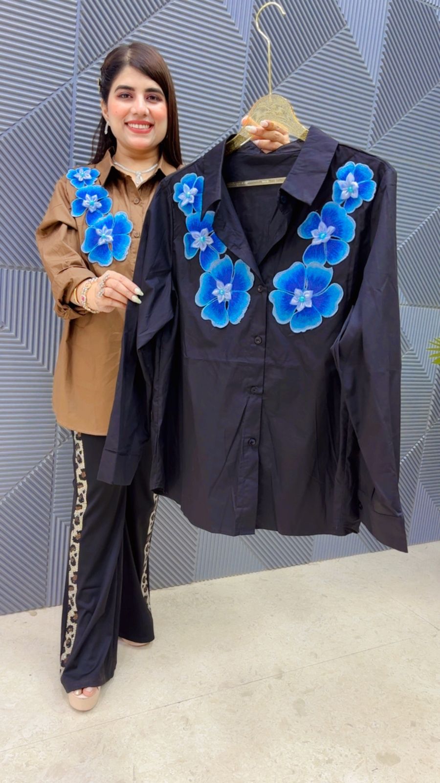BEAUTIFUL SHIRT GGR4790 Girls Glitters