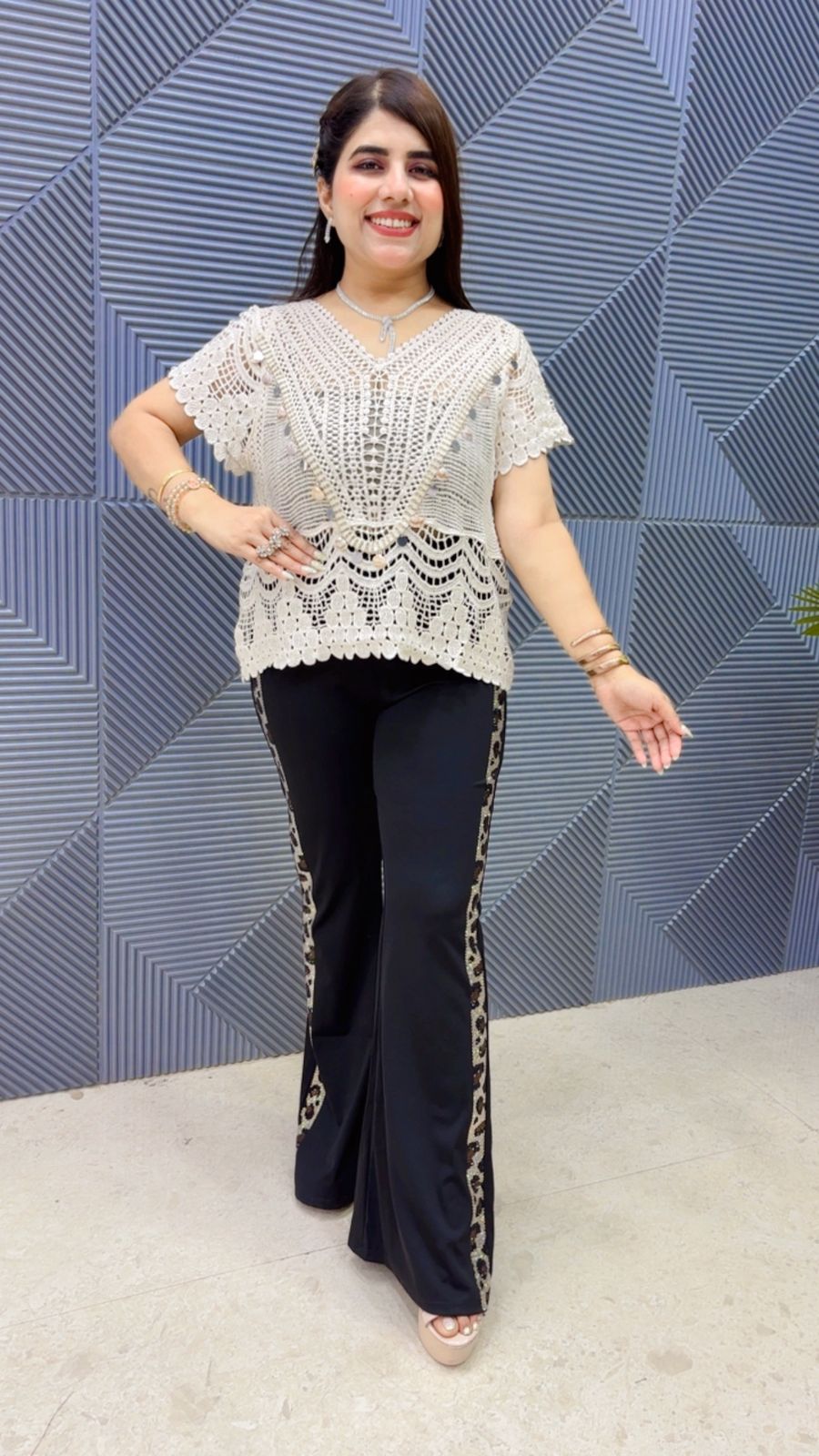 BEAUTIFUL QUERSIA TOP WITH BUSTIER GGR4792 Girls Glitters