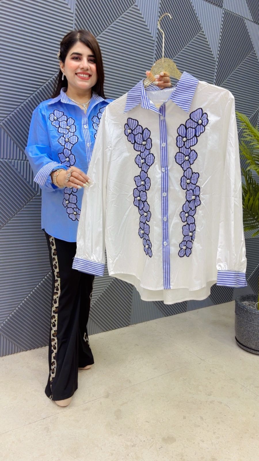 BEAUTIFUL SHIRT GGR4793 Girls Glitters