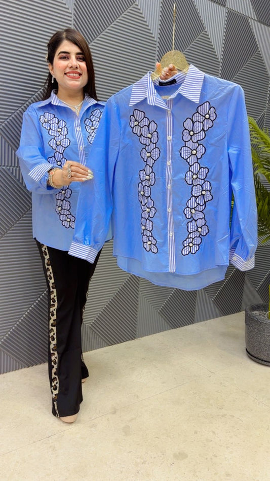 BEAUTIFUL SHIRT GGR4793 Girls Glitters