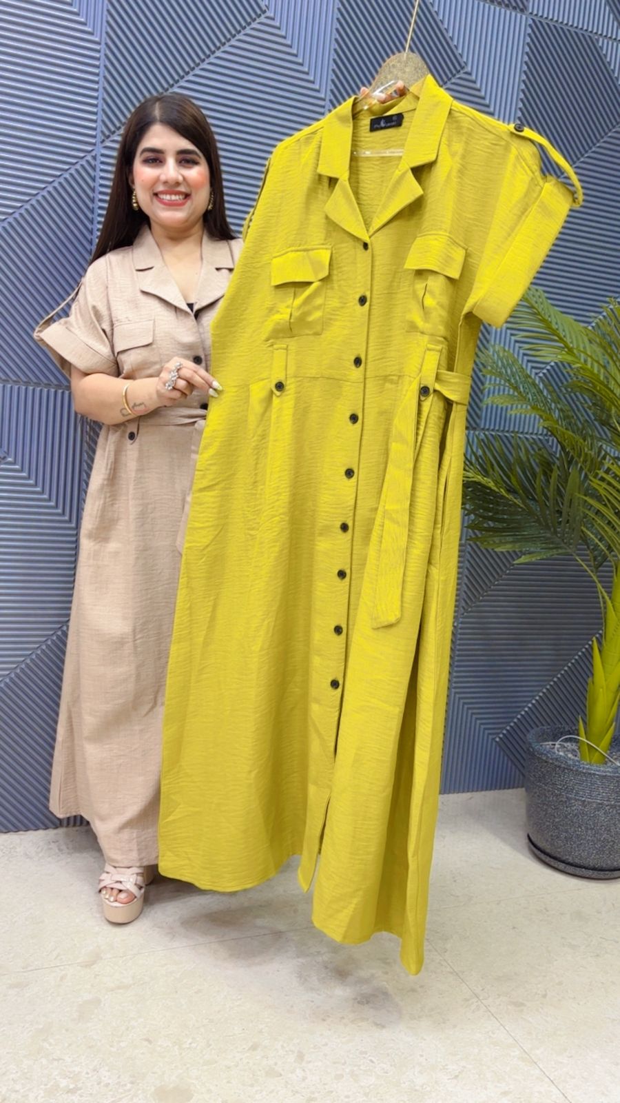 BEAUTIFUL COTTON DRESS WITH BELT GGR4799 Girls Glitters