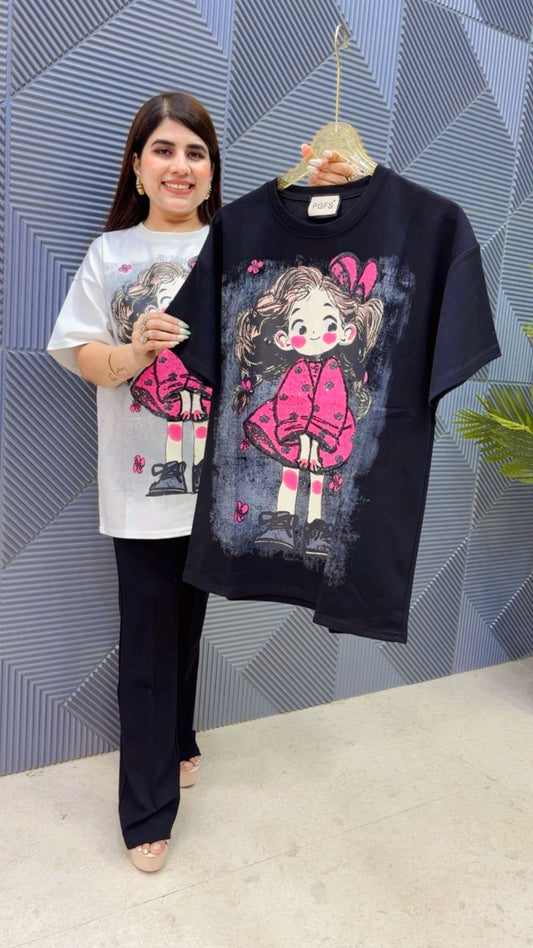 BEAUTIFUL T-SHIRT GGR4810 Girls Glitters
