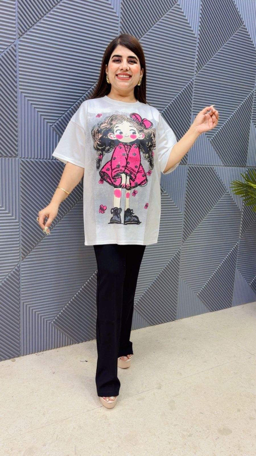 BEAUTIFUL T-SHIRT GGR4810 Girls Glitters