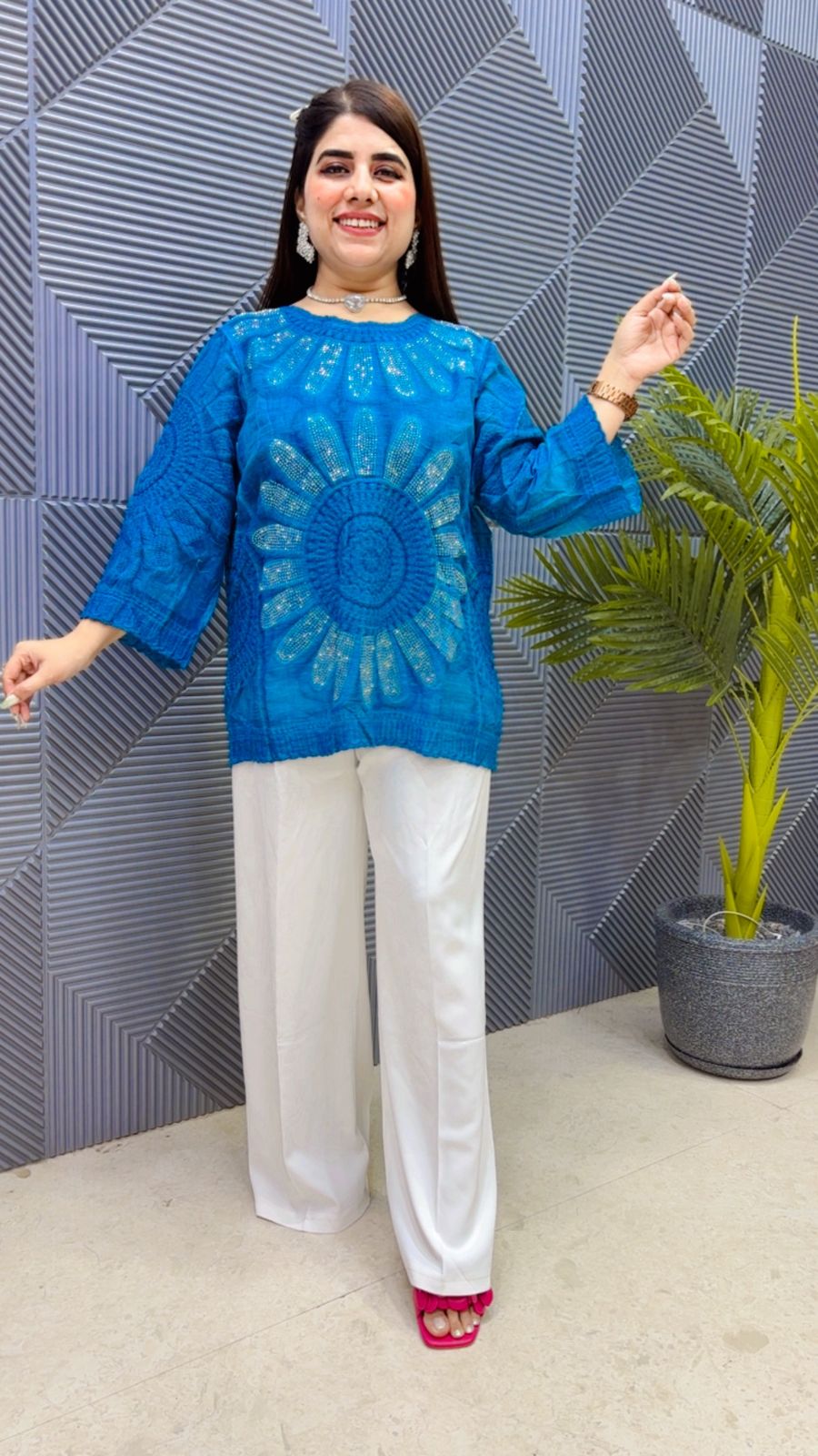 BEAUTIFUL SUNFLOWER TOP GGR4837 Girls Glitters