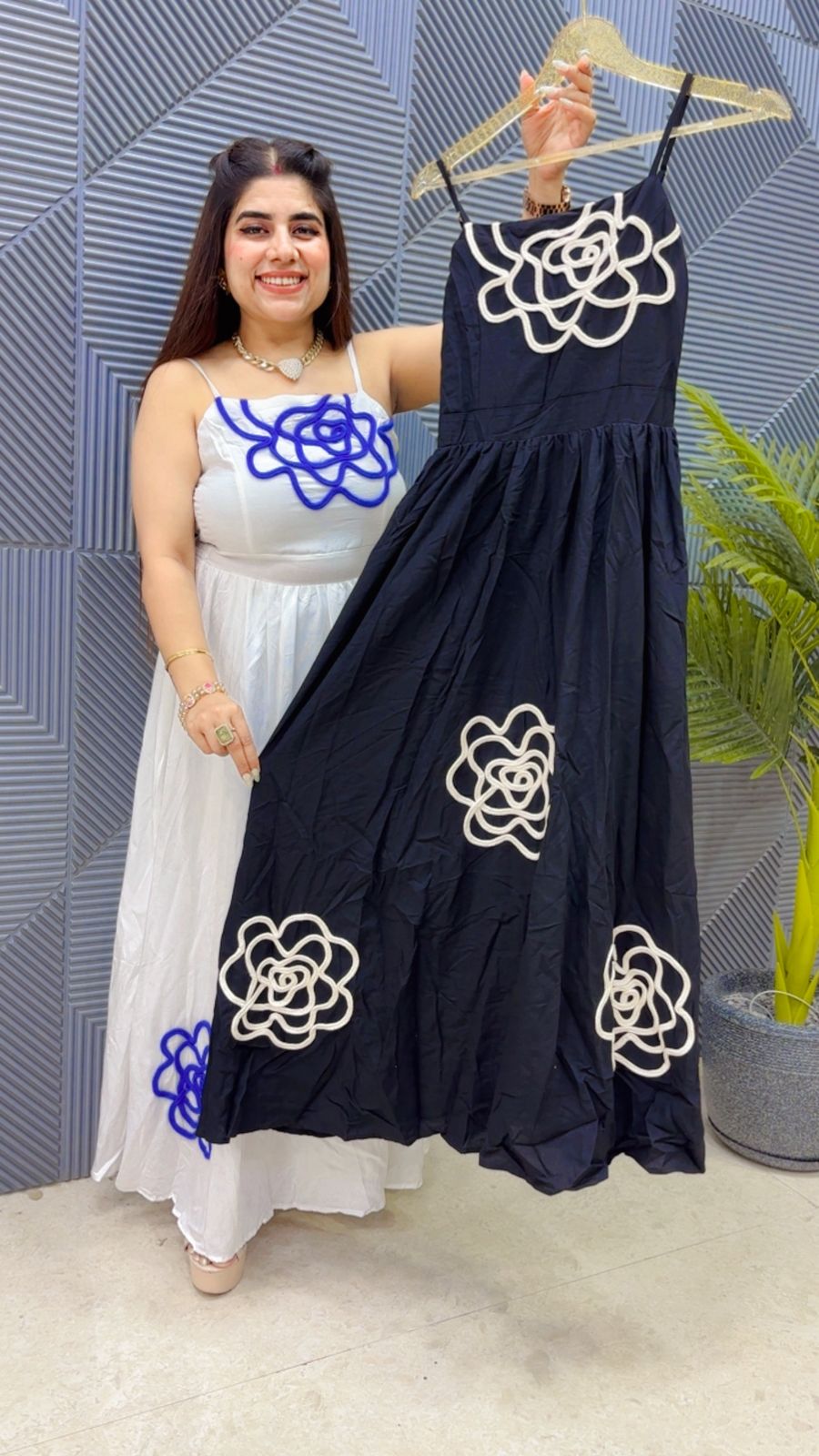 BEAUTIFUL COTTON DRESS GGR4848 Girls Glitters