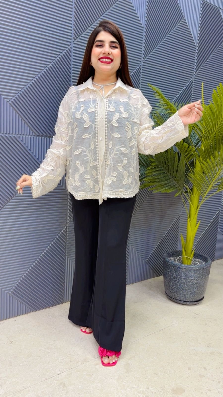 BEAUTIFUL SHIRT GGR4854 Girls Glitters