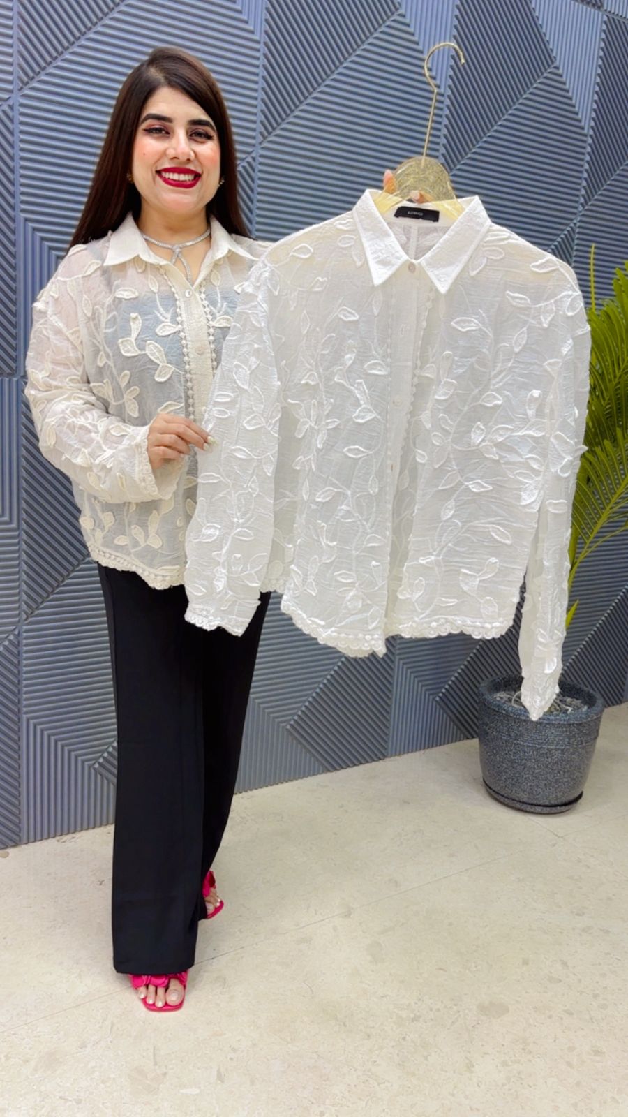 BEAUTIFUL SHIRT GGR4854 Girls Glitters