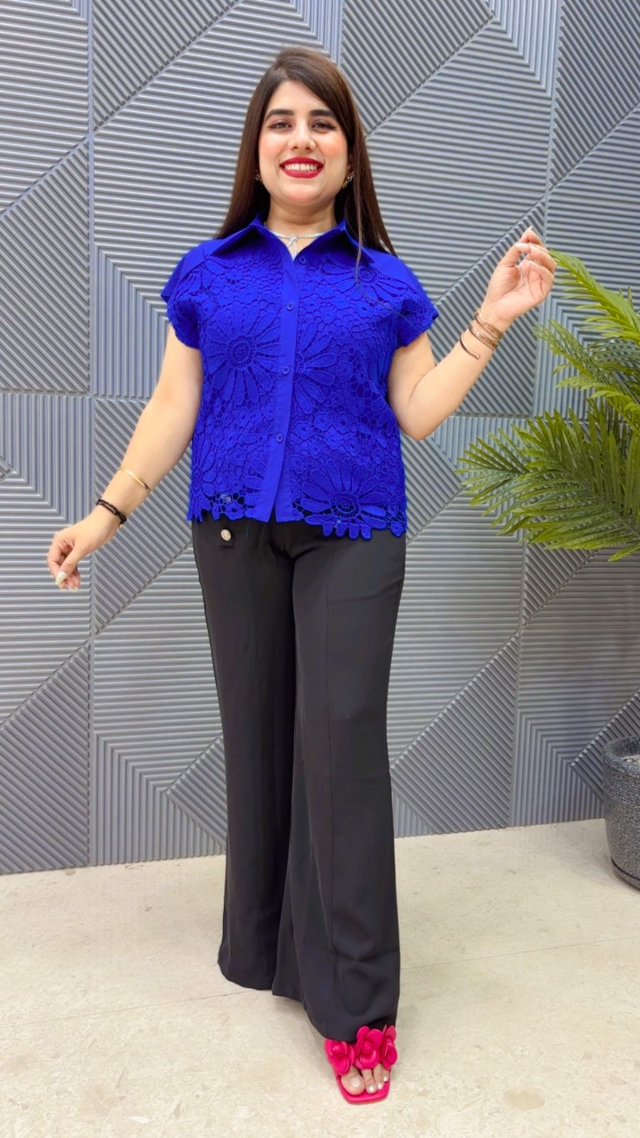 BEAUTIFUL CUT SLEEVE SHIRT GGR4858 Girls Glitters
