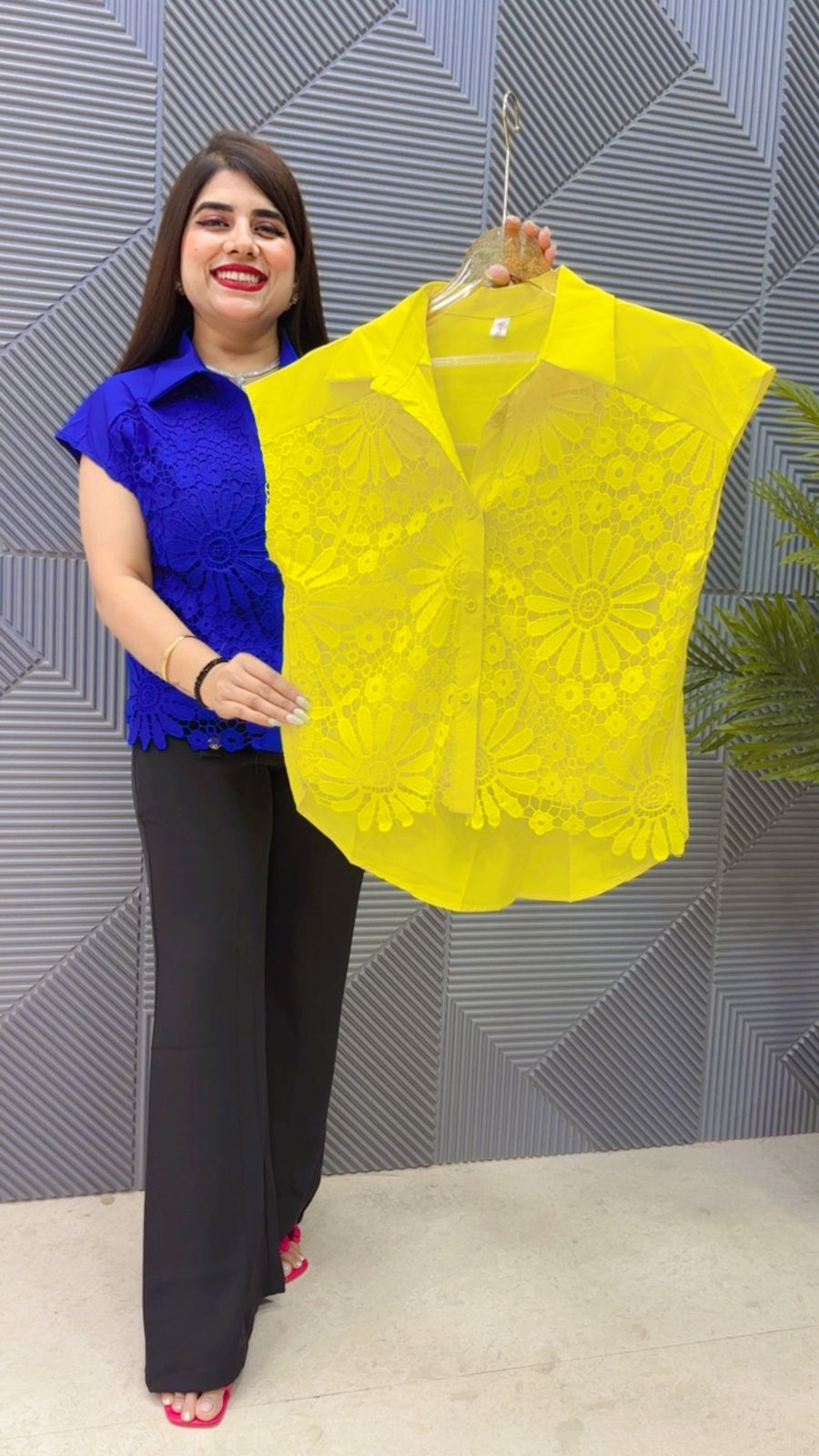 BEAUTIFUL CUT SLEEVE SHIRT GGR4858 Girls Glitters