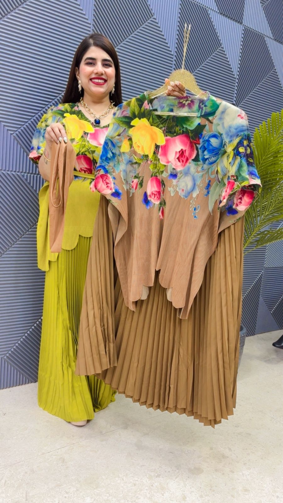 BEAUTIFUL KAFTAN SKIRT SET GGR4865 Girls Glitters
