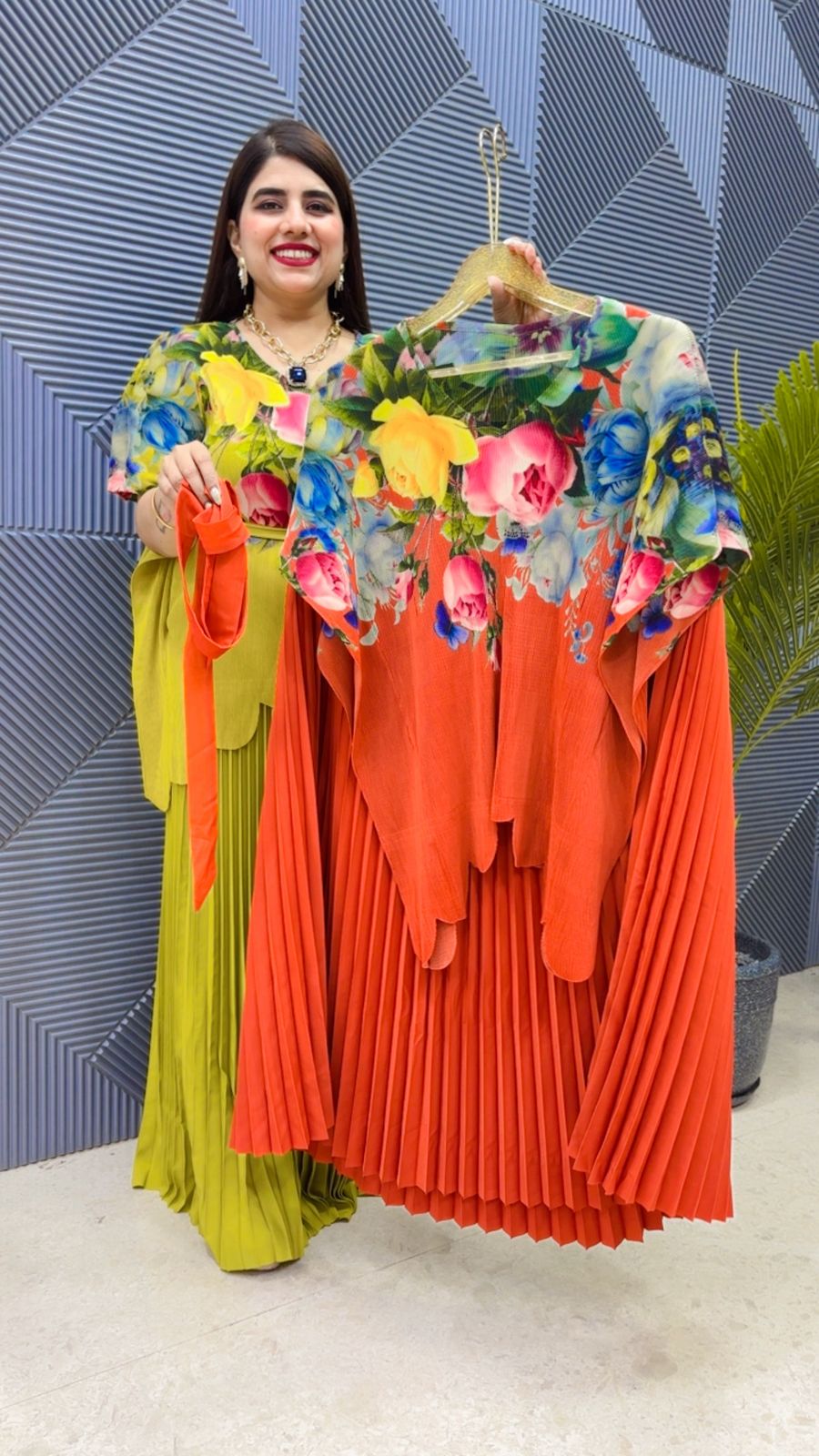 BEAUTIFUL KAFTAN SKIRT SET GGR4865 Girls Glitters
