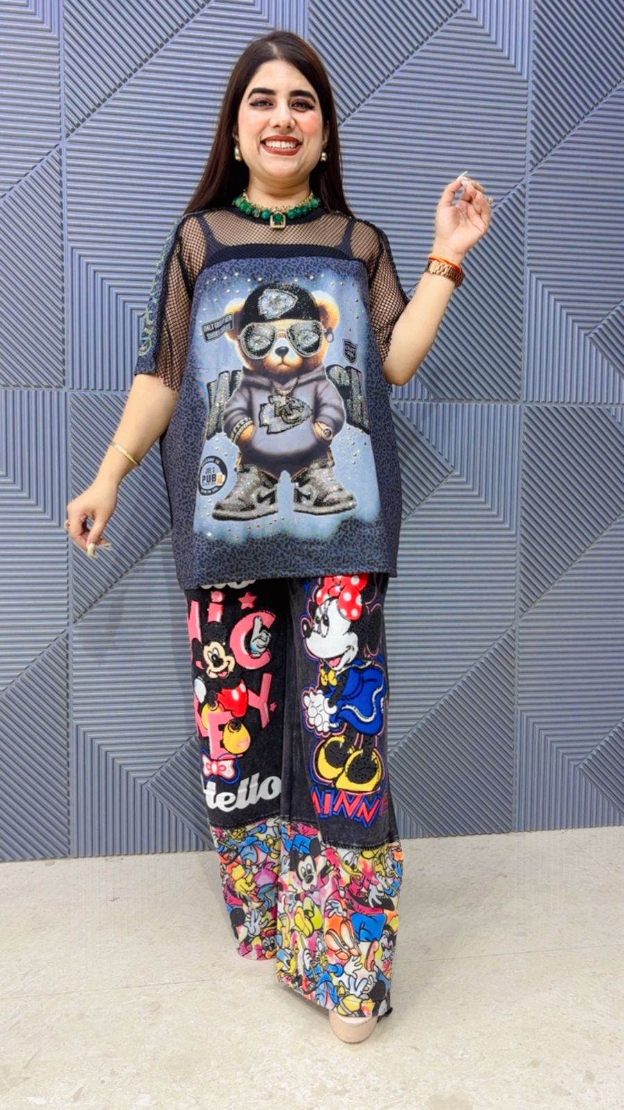 BEAUTIFUL TEDDY T SHIRTGG4893 Girls Glitters