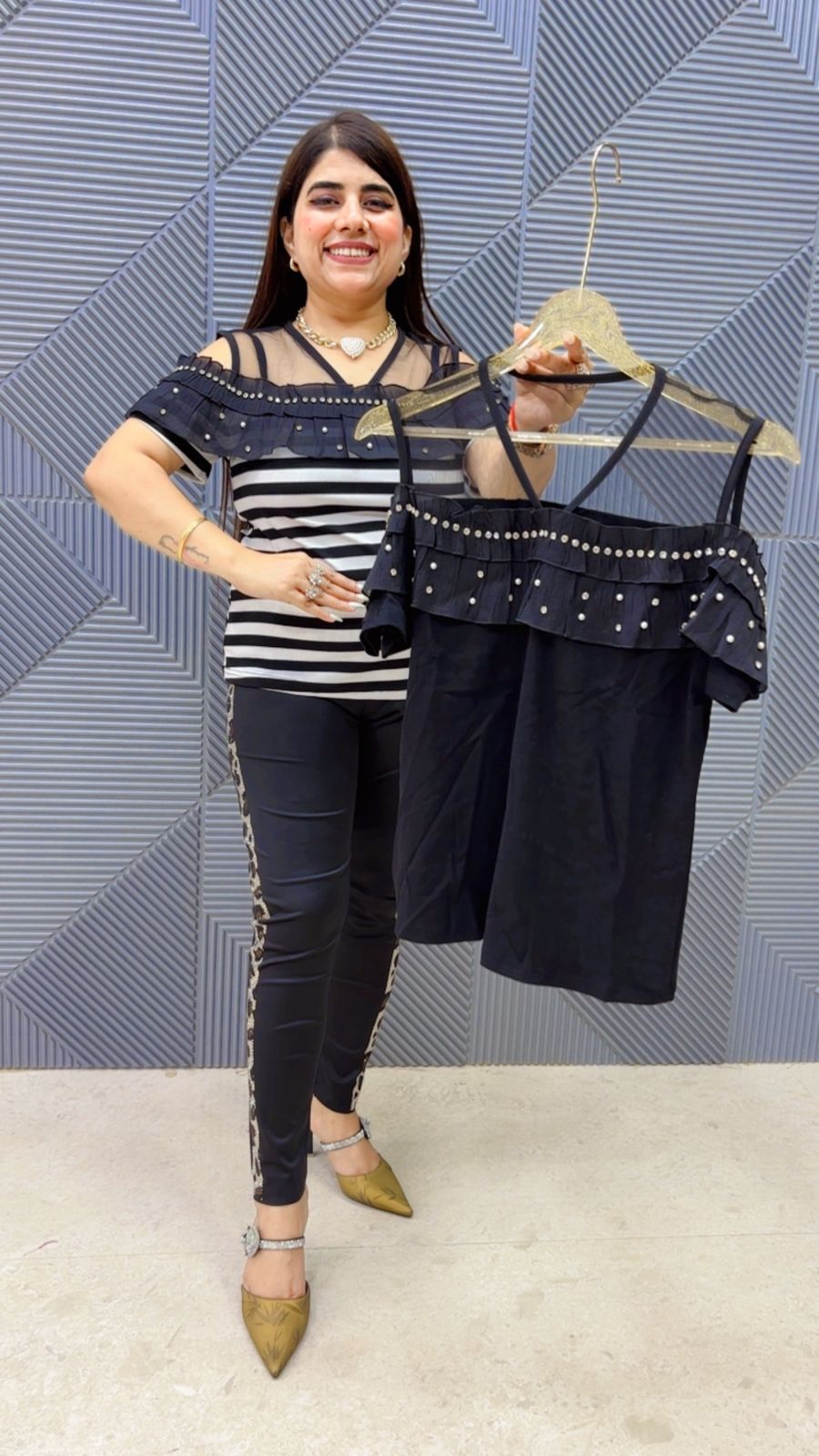BEAUTIFUL TOP GGR4905 Girls Glitters