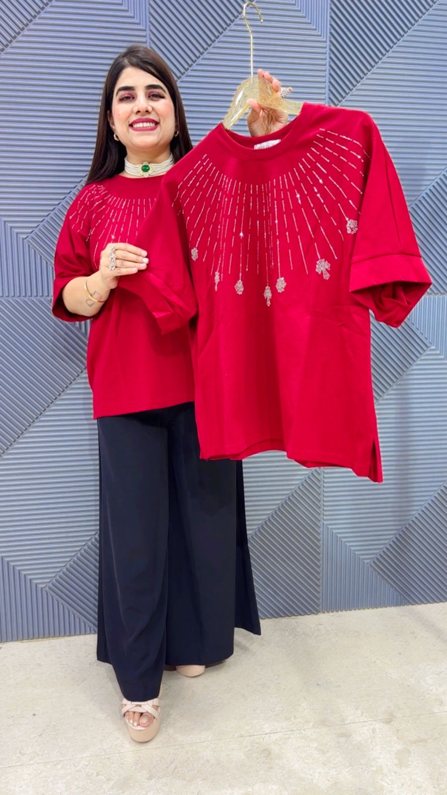 BEAUTIFUL TOP GGR4932 Girls Glitters
