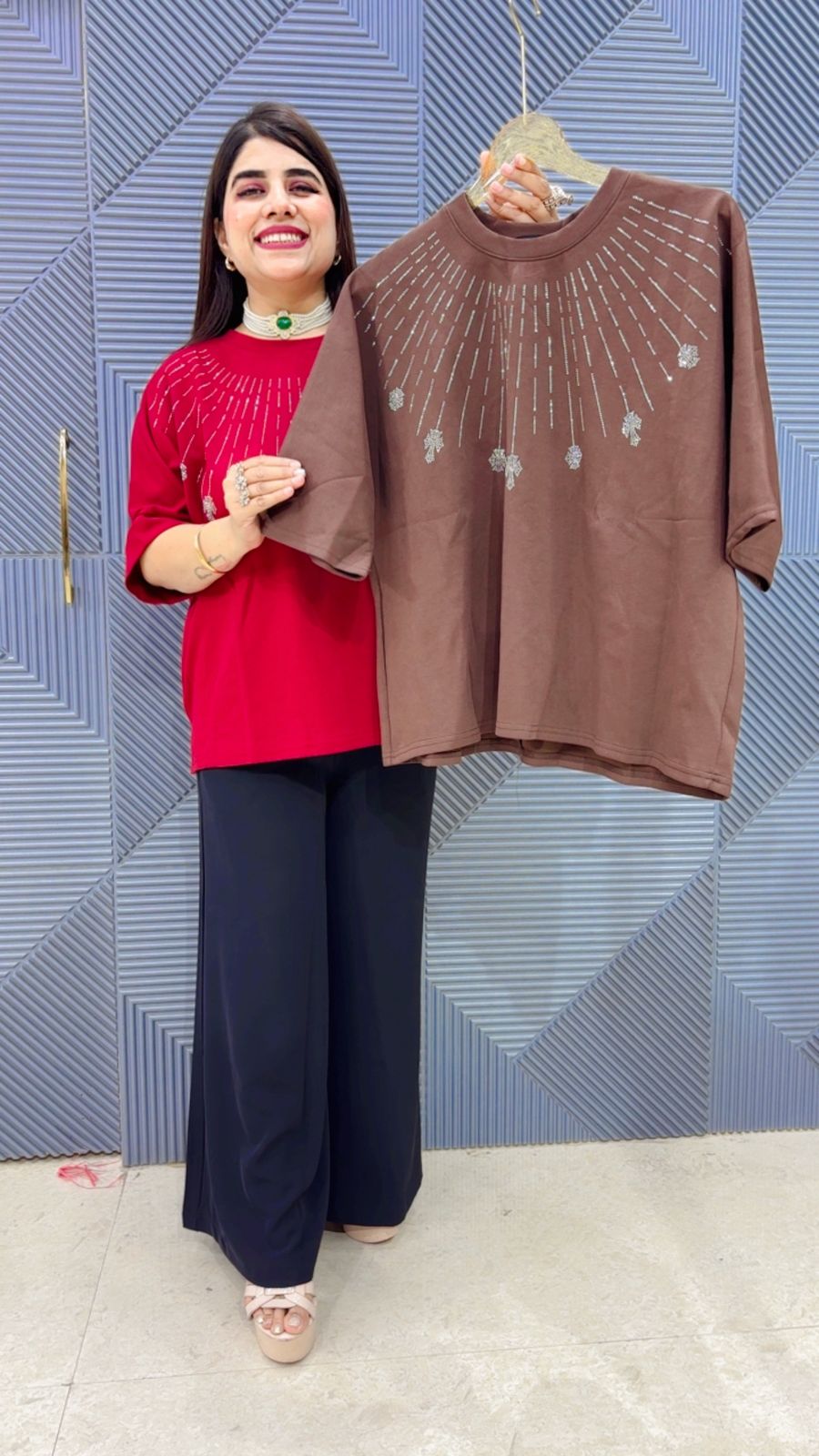 BEAUTIFUL TOP GGR4932 Girls Glitters