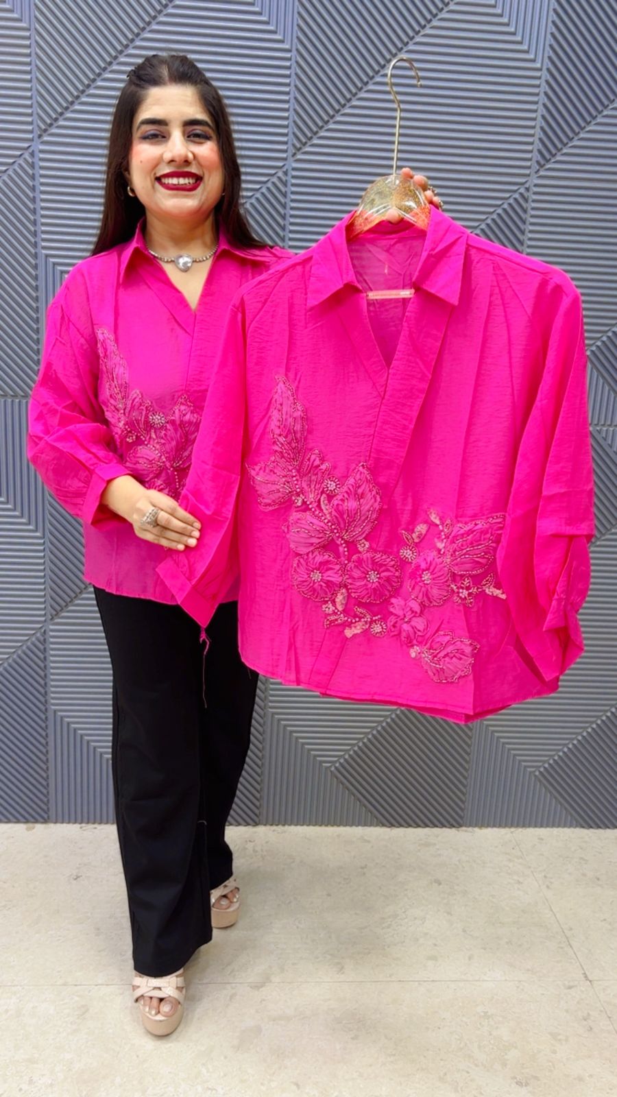 BEAUTIFUL TOP GGR4956 Girls Glitters