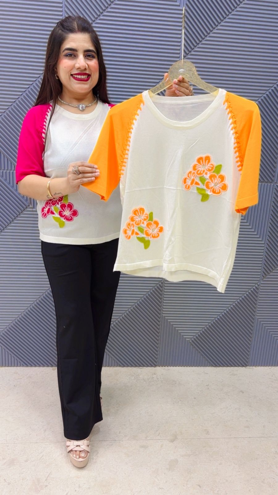 BEAUTIFUL TOP GGR4958 Girls Glitters