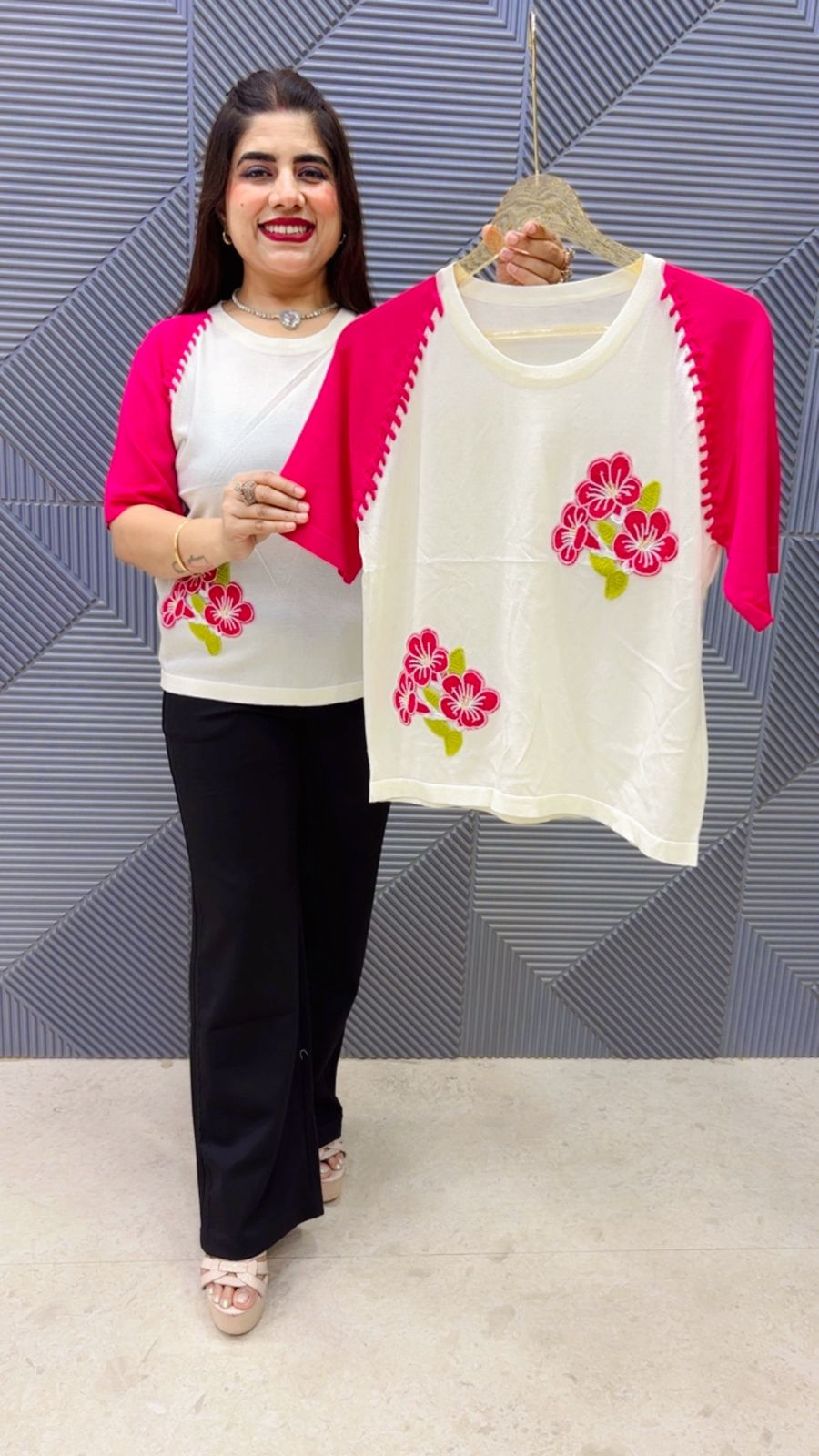 BEAUTIFUL TOP GGR4958 Girls Glitters