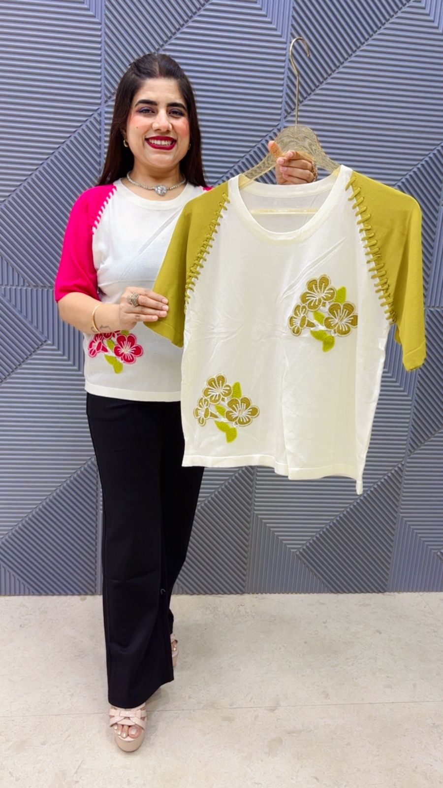 BEAUTIFUL TOP GGR4958 Girls Glitters