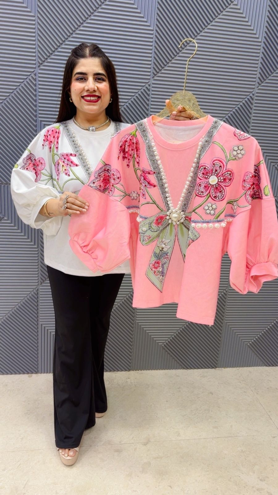 BEAUTIFUL TOP GGR4962 Girls Glitters