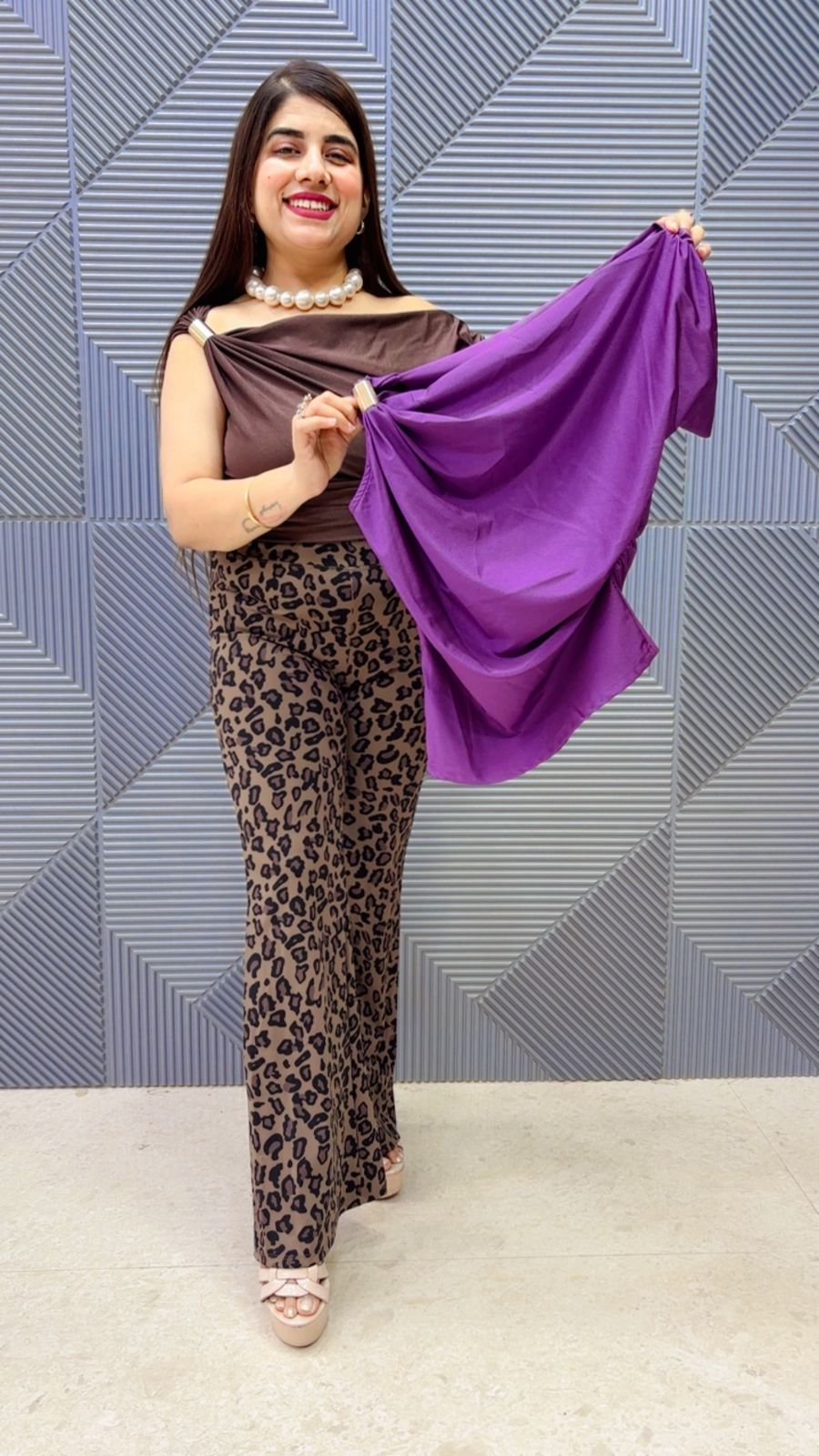 BEAUTIFUL DROP SHOULDER TOP GGR4968 Girls Glitters