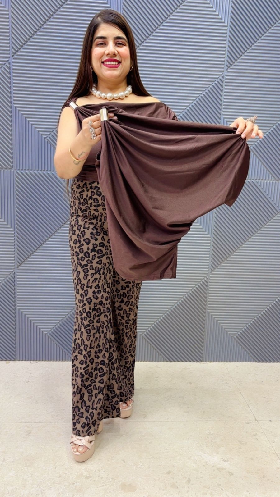 BEAUTIFUL DROP SHOULDER TOP GGR4968 Girls Glitters