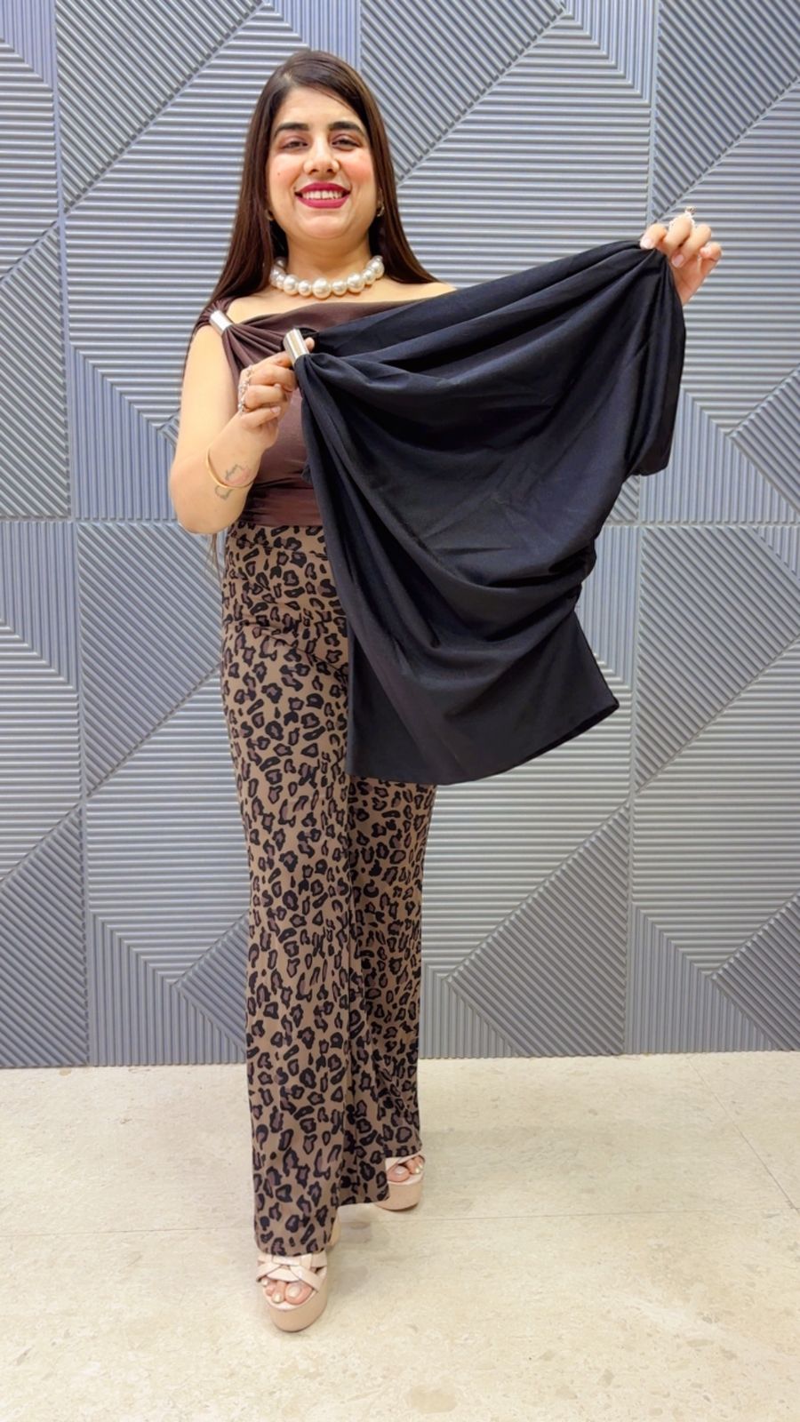 BEAUTIFUL DROP SHOULDER TOP GGR4968 Girls Glitters