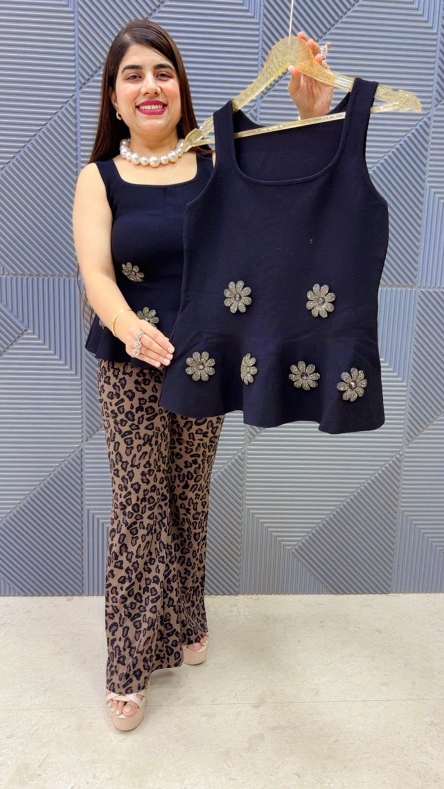BEAUTIFUL PEPLUM TOP GGR4970 Girls Glitters
