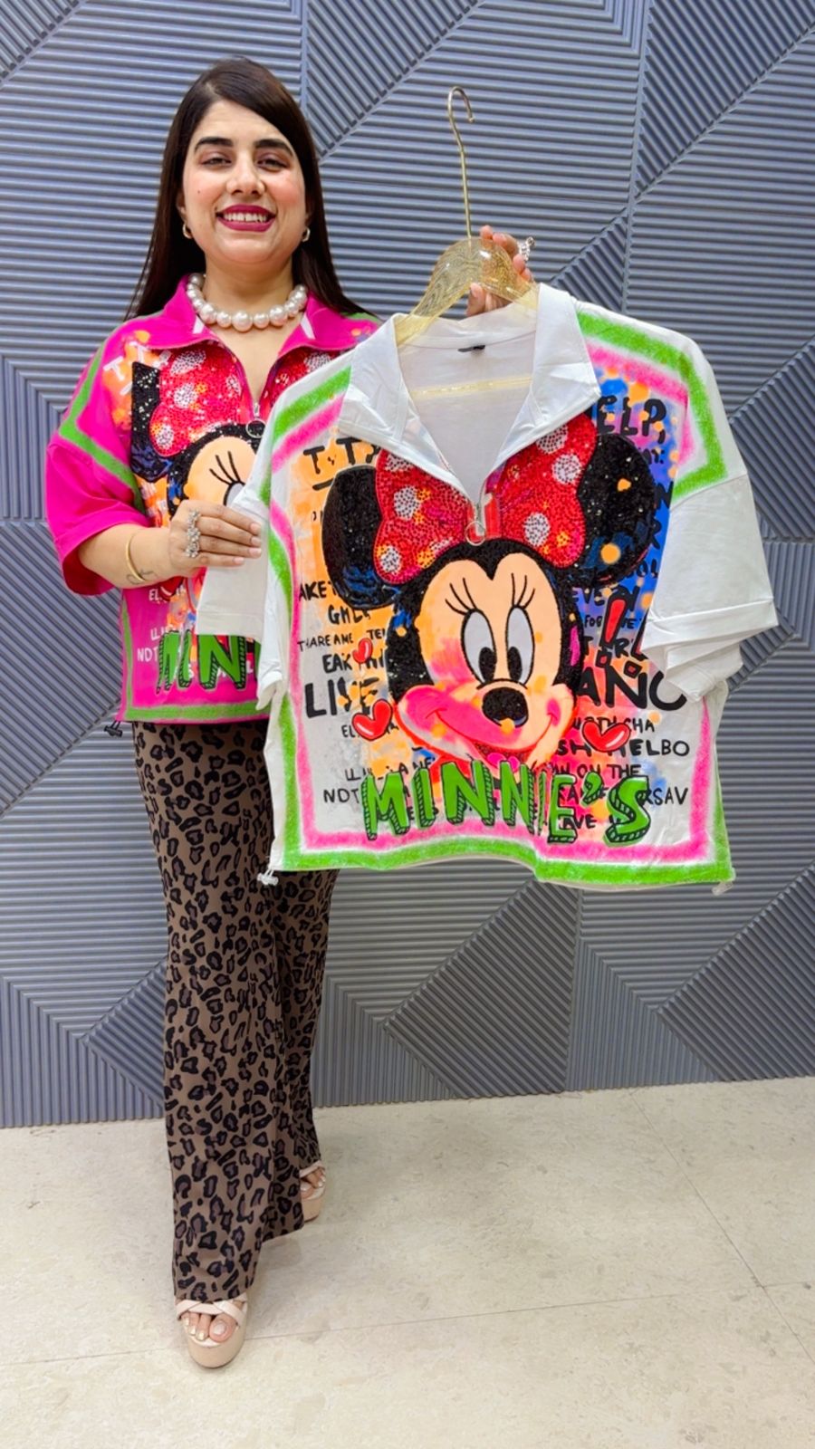 BEAUTIFUL MICKY TOP GGR4971 Girls Glitters