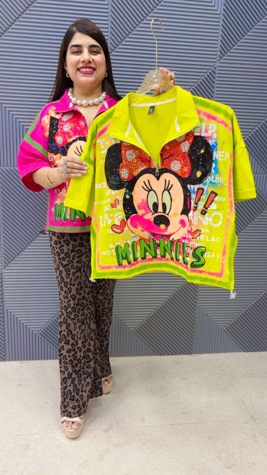 BEAUTIFUL MICKY TOP GGR4971 Girls Glitters