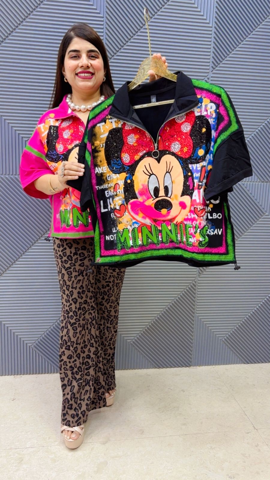 BEAUTIFUL MICKY TOP GGR4971 Girls Glitters