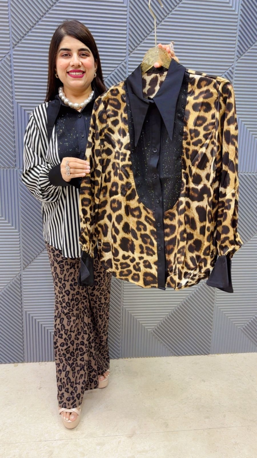 BEAUTIFUL SHIRT GGR5971 Girls Glitters