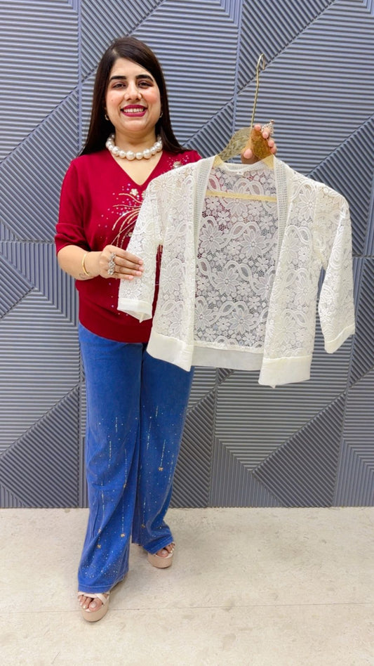 BEAUTIFUL NEETED TOP GGR4976 Girls Glitters