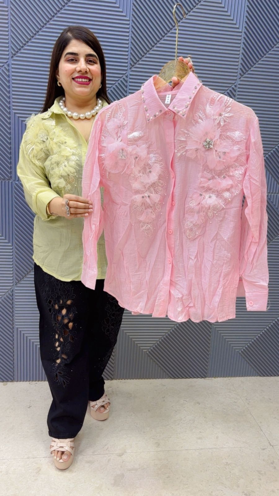 BEAUTIFUL SHIRT GGR4979 Girls Glitters