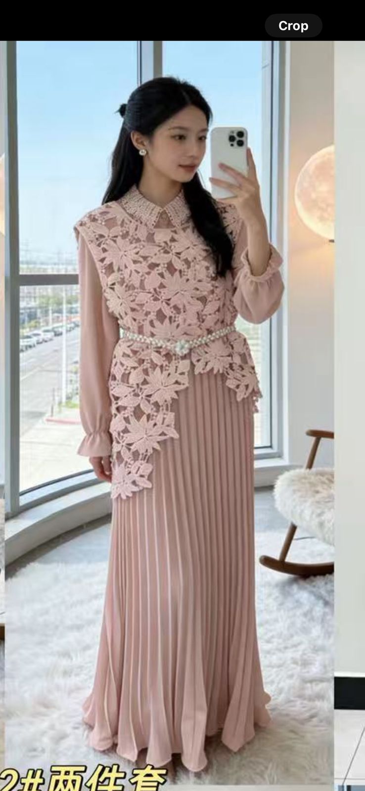 BEAUTIFUL DRESS WHIT BELT GGR5004 Girls Glitters