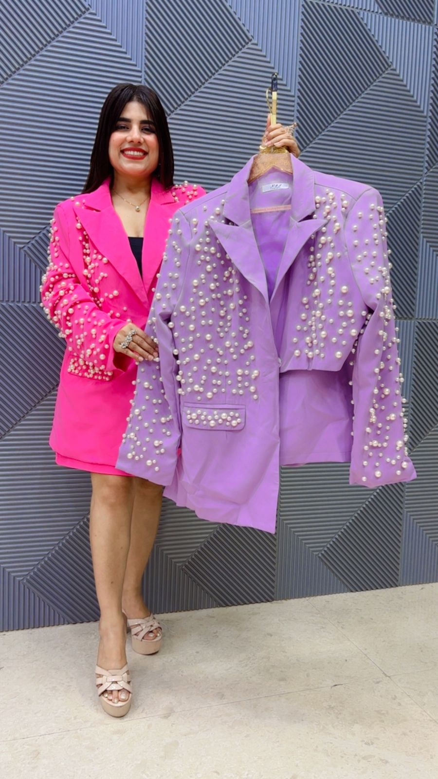 BEAUTIFUL BLAZER SKIRT SET GGR5024 Girls Glitters